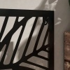 Afbeelding van Outsunny Zwarte Metalen Plantenbak
