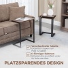 Afbeelding van HOMCOM Bijzettafelset met Stalen Frame 839-608V00