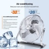 Afbeelding van AERSON vloerventilator 60 cm | 200W met drie standen | robuust en hoge luchtstroom