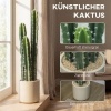 Afbeelding van Homcom Kunstplant - Kunststof - 22L x 22B x 95H cm - Groen