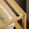 Afbeelding van Kleankin badkamerkast van bamboe - 33L x 36,5B x 67H cm - natuurlijk