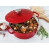 Afbeelding van BK Bourgogne Braadpan 24cm - 4.2l - PFAS-vrij - Inductie - Ovenbestendig tot 230°C - Chili Rood