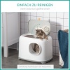 Afbeelding van PawHut compacte kattenbak D31-047