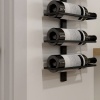 Afbeelding van HOMCOM - Wijnrek - Staal - 27L x 10B x 116H cm - Zwart