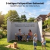 Afbeelding van Outsunny Zijpanelen voor Oxford Paviljoen - 300L x 200B cm - Lichtgrijs