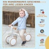 Afbeelding van AIYAPLAY Loopfiets voor kinderen, balansfiets, groen/wit, vanaf 1 jaar, zonder schroeven