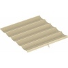 Afbeelding van Outsunny Vervangend Polyester Dak Beige