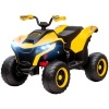Afbeelding van AIYAPLAY Elektrische quad voor kinderen, 3-6 km/u, LED-koplamp, muziek, USB 3- 8 jaar
