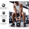 Afbeelding van HOMCOM Kettlebell van kunststof, 27L x 21B x 31H cm, zwart