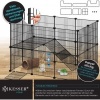 Afbeelding van KESSER® Konijnenren Konijnenhok - Knaagdieren Ren Kooi voor Cavia Hamster Dwergkonijn Konijn en Pupp