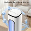 Afbeelding van HOMCOM Torenventilator - ABS, Metaal - 32 x 32 x 95,5 cm - Wit