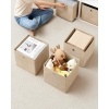 Afbeelding van Songmics - Opbergdozen - 30x30 cm – Set van 6 – Zandbeige