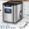Afbeelding van Tillvex IJsblokjesmachine RVS 12 kg - 24 u | Timer, 2,2L Watertank, LCD & Zelfreiniging