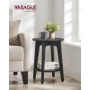 Afbeelding van VASAGLE LET283T22V1 - Ronde bijzettafel - moderne stijl - met onderplank