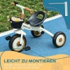 Afbeelding van AIYAPLAY Kinderdriewieler Metaal en Kunststof, Wit, 70,5L x 53B x 58H cm