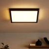 Afbeelding van Briloner Leuchten - LED-plafondlamp met achtergrondverlichting, 22W, 3000 lumen, wit-zwart
