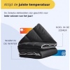 Afbeelding van Zelesta Royalbed Black 140x200cm - Dekbed zonder overtrek- Wasbaar hoesloos