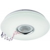 Afbeelding van Globo plafonnière Nicole wit kunststof Ø 40cm LED 41329-18