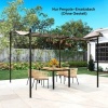 Afbeelding van Outsunny Pergola Gazebo Vervangdak - Polyester - 298L x 293B x 1H cm - Crèmewit