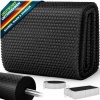 Afbeelding van Tillvex Zonne-energie Zwembadfolie Rechthoekig & Rond | 120 µm Dikte | Op maat snijden | Zwart 600x4