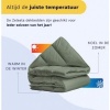 Afbeelding van Zelesta® Everyday Uni Pastel Groen 240x200cm - Hoesloos Dekbed - 30 Dagen Proefslapen