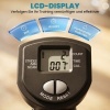 Afbeelding van HOMCOM stepper met LCD-scherm en instelbare snelheid - zilver metaal
