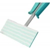 Afbeelding van Leifheit Picobello vloerwisser M Micro Duo met steel - 33 cm - turquoise - grijs