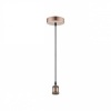 Afbeelding van Paul Neuhaus Edison stijl hanglamp, E27, koperkleurige ophangset
