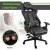 Afbeelding van Vinsetto Ergonomische Gaming Bureaustoel Zwart Camouflage 921-220
