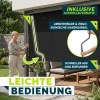 Afbeelding van tillvex® Verticale zonwering 200 x 250 cm voor binnen en buiten met afdekking