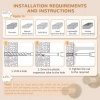 Afbeelding van PawHut 3-delig kattenklimwand set met krabplank, sprongplaten en speelbal, beige