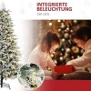 Afbeelding van HOMCOM Kunststof Kerstboom 105x105x180 cm - Wit