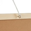 Afbeelding van Afwasbaar krijtbord met houten lijst - hangend - 30 x 40 cm - zwart