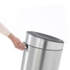 Afbeelding van Brabantia Touch Bin Prullenbak - 30 liter - Mat RVS Vingerafdrukbestendig