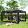 Afbeelding van Outsunny Paviljoen met netwanden en stevige verbindingen 84C-022V03