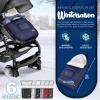 Afbeelding van KIDUKU Wintervoetenzak voor kinderwagen - Wasbare voetenzak met ritssluiting, blauw