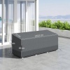 Afbeelding van Outsunny Meubelhoes Oxfordstof - 190,5L x 72B x 76H cm - Lichtgrijs