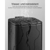 Afbeelding van Songmics - badkamerprullenbak - 6 liter - Zwart staal