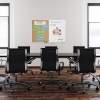 Afbeelding van 2-in-1 combibord - 30 x 45 cm - prikbord en whiteboard met bakje