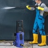 Afbeelding van DURHAND Hogedrukreiniger 150 bar met 6 m slang, 1800 W, 5 accessoires, blauw
