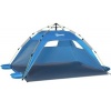 Afbeelding van Outsunny pop-up strandtent - 4 zakken - gaasvenster - blauw