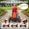 Afbeelding van AIYAPLAY Gokart met Handrem, Verstelbare Stoel en Pedaalaandrijving voor Kinderen 3-8 Jaar