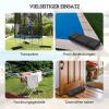 Afbeelding van Outsunny - Set van Zandzakken - Oxford Stof - Zwart