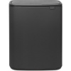 Afbeelding van Brabantia Bo Touch Bin Prullenbak - 60 liter - 1 vak - Mineral Infinite Grey