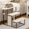 Afbeelding van PawHut Huisdiertrap met Krabplank D06-156V01