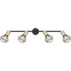 Afbeelding van Moderne plafondlamp Globo - Zwart - H:20,5cm - E14 - Voor binnen - Metaal