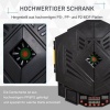 Afbeelding van HOMCOM Elektronisch dartbord met deur, 4 LED, 216 spellen, 12 pijlen B8-0006