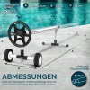 Afbeelding van Tillvex Premium Zwembadoproller 3-5,70 m met rubberen banden en oprolsysteem voor zonnefolie