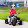 Afbeelding van HOMCOM Elektrische kinderquad, 6V accu, voor- en achteruit, 70 x 41,5 x 48,5 cm, wit