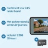 Afbeelding van Living Needs - Dashcam voor auto voor en achter - Full HD met 170° zicht - Met nachtzicht en parkeer